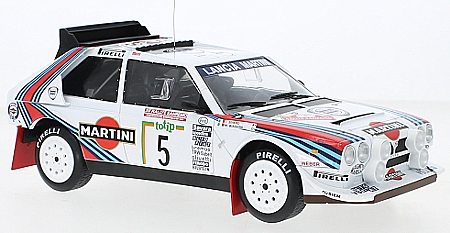 Modell Lancia Delta S4 Rallye WM San Remo 1986